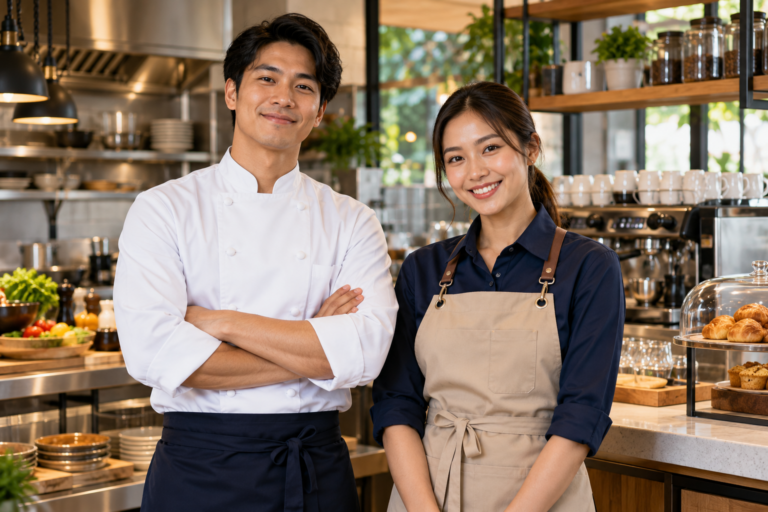 รับผลิตเสื้อพนักงานร้านอาหาร
